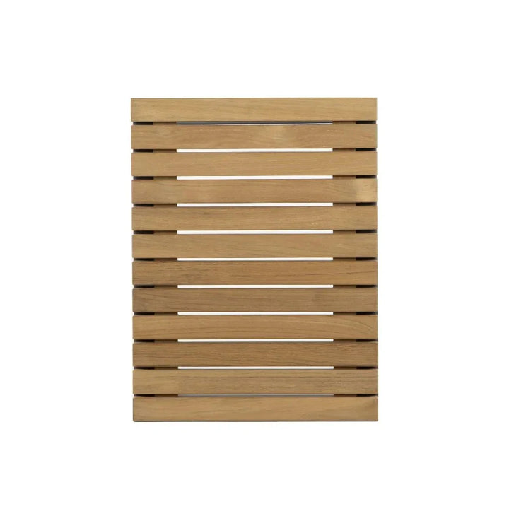 Geneve Aluminum Outdoor C - Shaped End Table - LOOMLAN - SUNPAN - Outdoor Side Tables