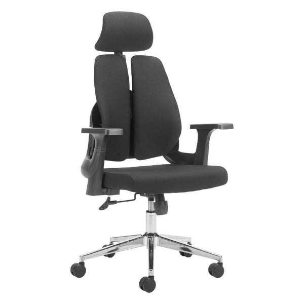 Genric Black Mesh Fabric Office Chair
