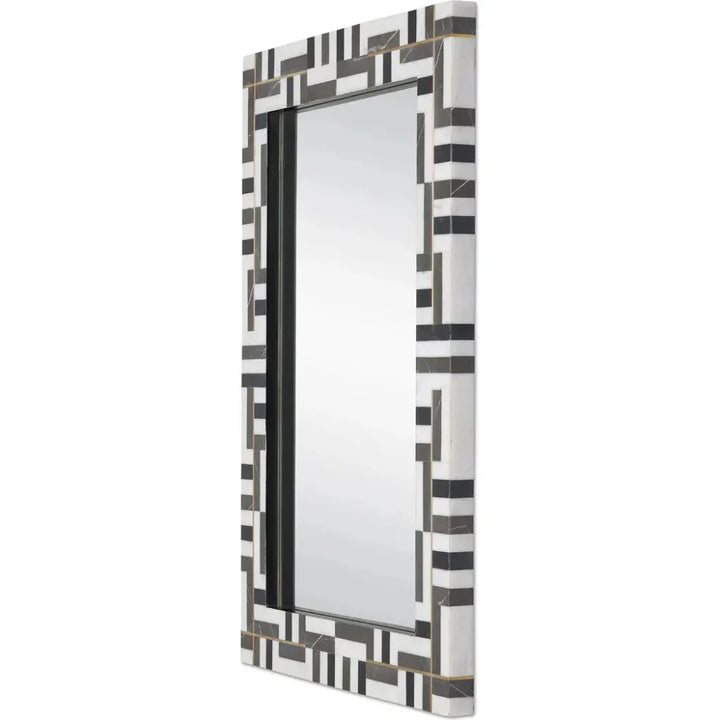 Gentry Rectangular Mirror - LOOMLAN - Currey & Co - Wall Mirrors