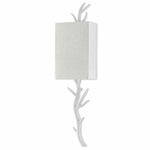 Gesso White Baneberry Wall Sconce Right