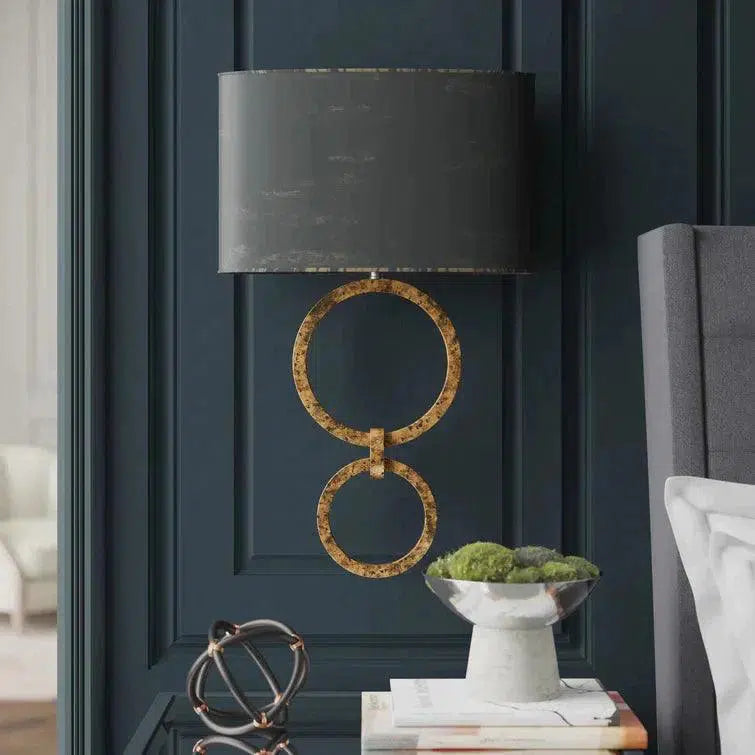 Gesso White Gold Leaf Bolebrook White Wall Sconce