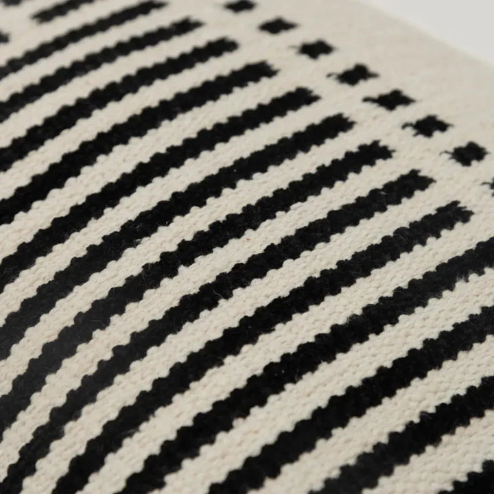 Gia Striped Decorative Lumbar Pillow For Chair - LOOMLAN - LOOMLAN - Throw Pillows