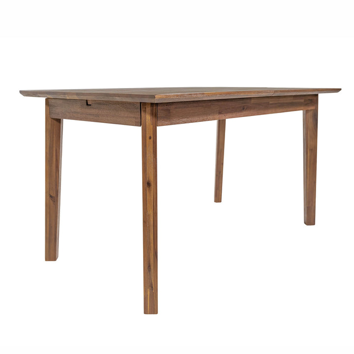 Gia Wooden Extendable Dining Table-Dining Tables-LH Imports-LOOMLAN