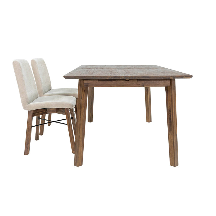 Gia Wooden Extendable Dining Table-Dining Tables-LH Imports-LOOMLAN