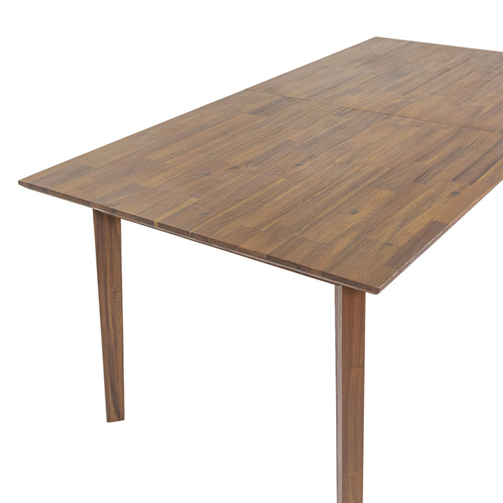 Gia Wooden Extendable Dining Table-Dining Tables-LH Imports-LOOMLAN
