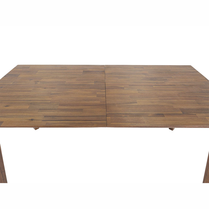 Gia Wooden Extendable Dining Table-Dining Tables-LH Imports-LOOMLAN
