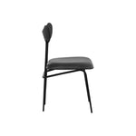 Gibbons Leather Unique Armless Dining Chair