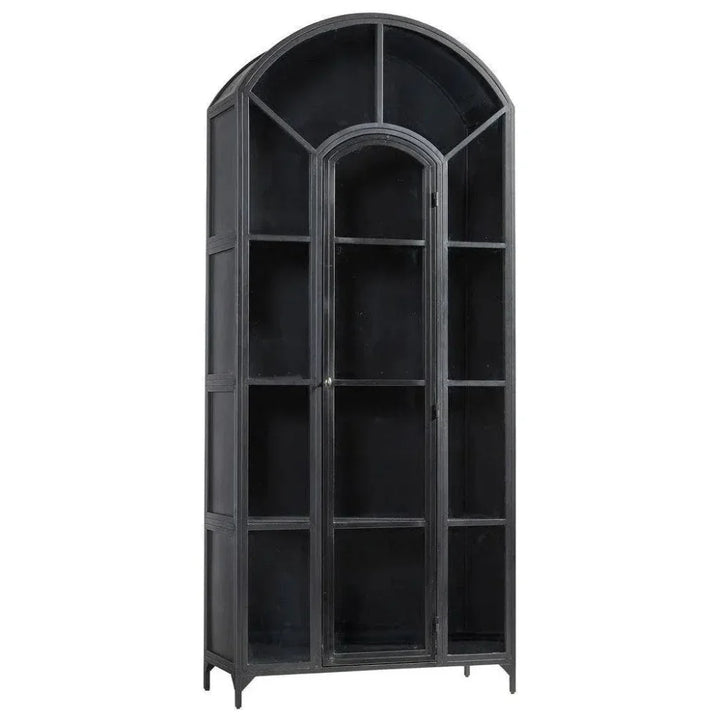 Gilborne Arched Iron Cabinet - LOOMLAN - Furniture Classics - Buffets & Curios