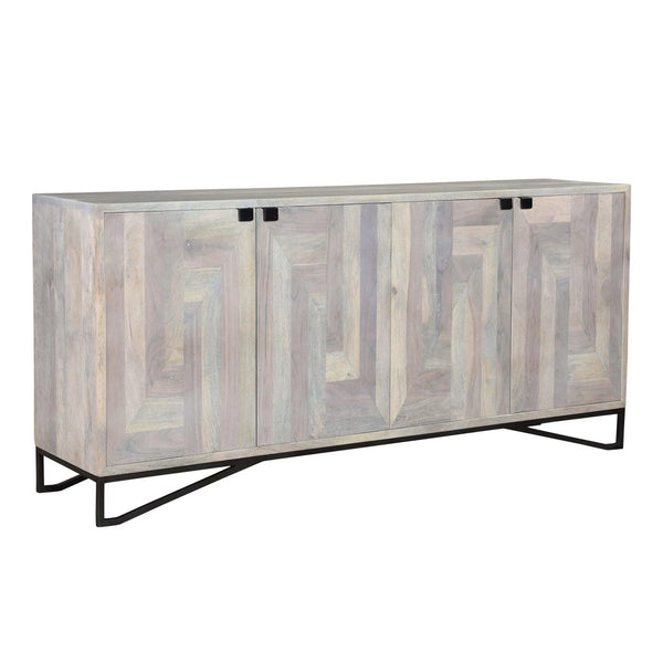 Gillian 82 inches White Sideboard Sideboards LOOMLAN By LOOMLAN
