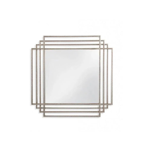 Gillis Metal Gold Vertical Wall Mirror - LOOMLAN - Bassett Mirror - Wall Mirrors