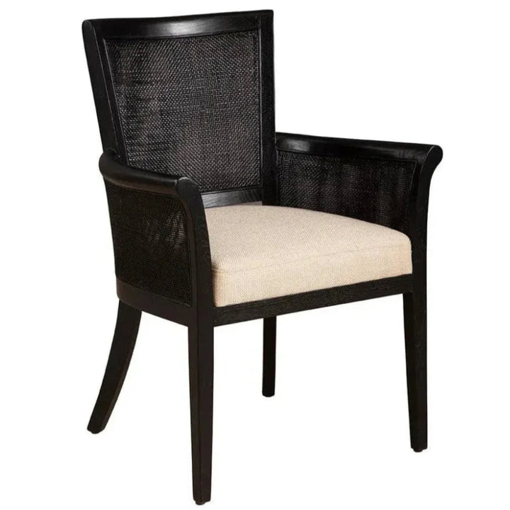 Gimble Linen Arm Chair - LOOMLAN - Furniture Classics - Accent Chairs