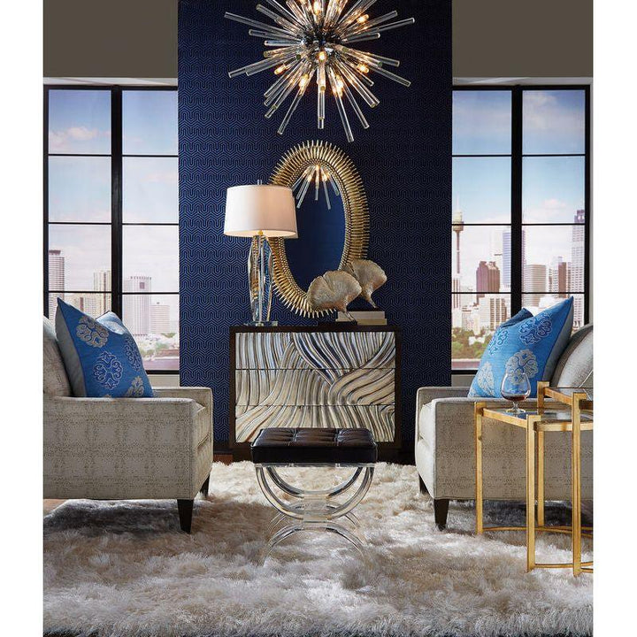 Ginkgo Modern Design Marble Base Sculpture - LOOMLAN - Wildwood - Statues & Sculptures