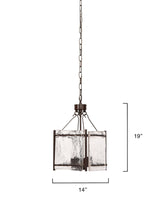 Glenn Small Square Chandelier-Chandeliers-Jamie Young-LOOMLAN