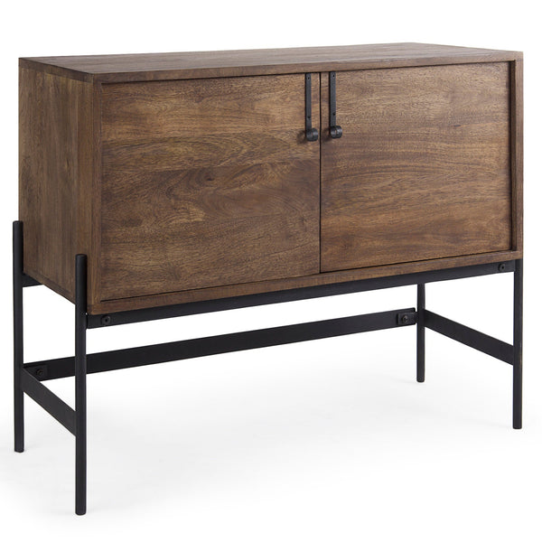 Glenn Two Doors Wooden Accent Cabinet