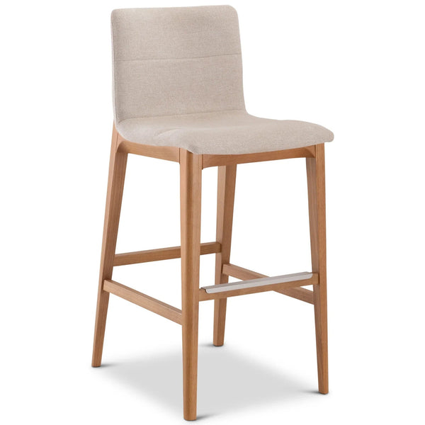 Godan Wood Frame Bar Stool