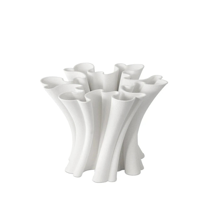 Godet Modern Design White Porcelain Vase