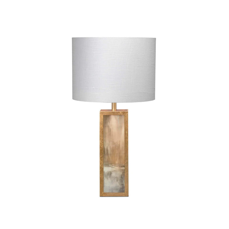 Gold Acrylic Watercolor Cloudscape Table Lamp Table Lamps LOOMLAN By Jamie Young