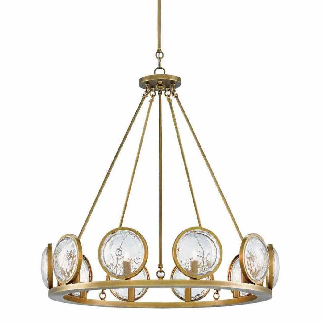 Gold Fixture Antique Brass MarjieScope Chandelier