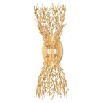 Gold Gilt Sea Fan Wall Sconce Aviva Stan Collection