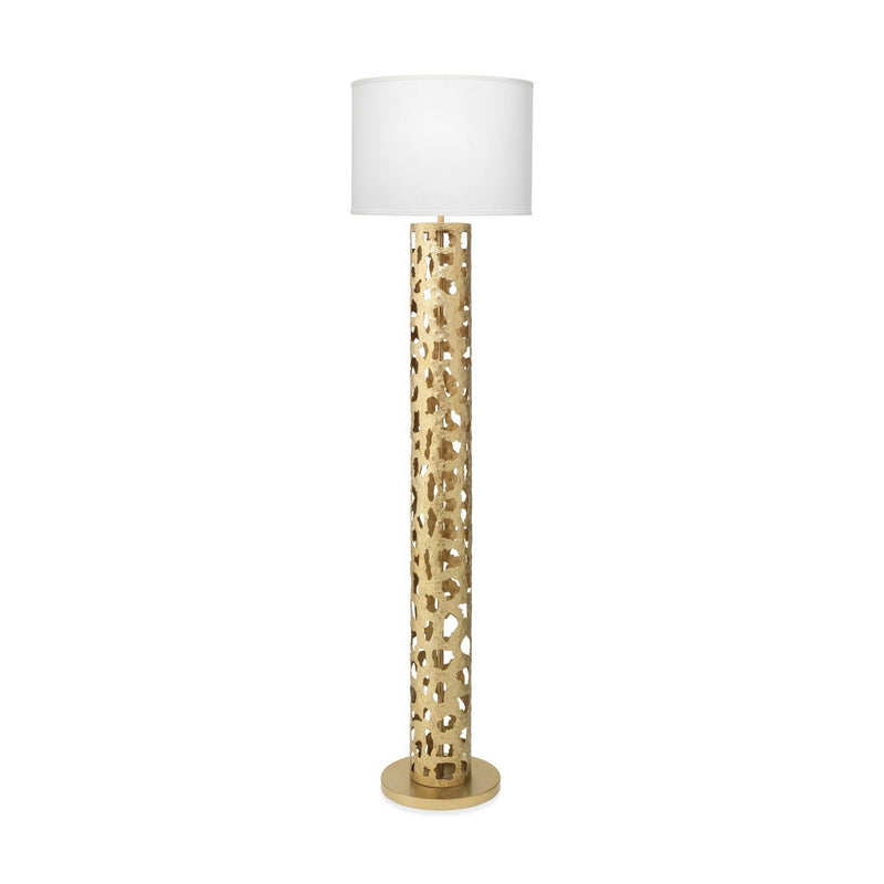 Gold Iron Firenze Floor Lamp Floor Lamps LOOMLAN By Jamie Young