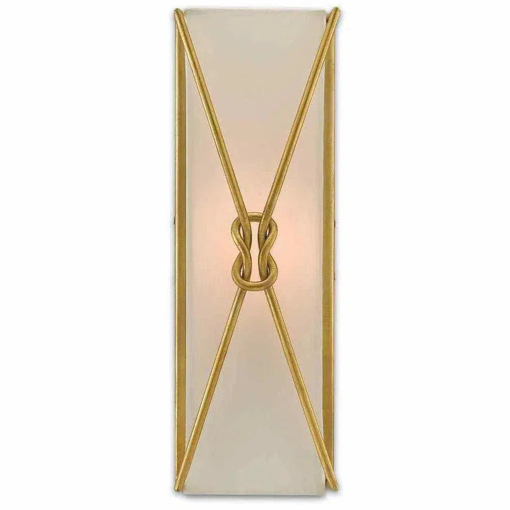 Gold Leaf Ariadne Large Wall Sconce