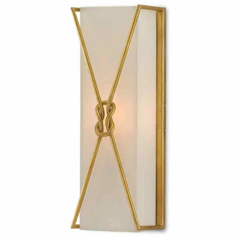 Gold Leaf Ariadne Large Wall Sconce