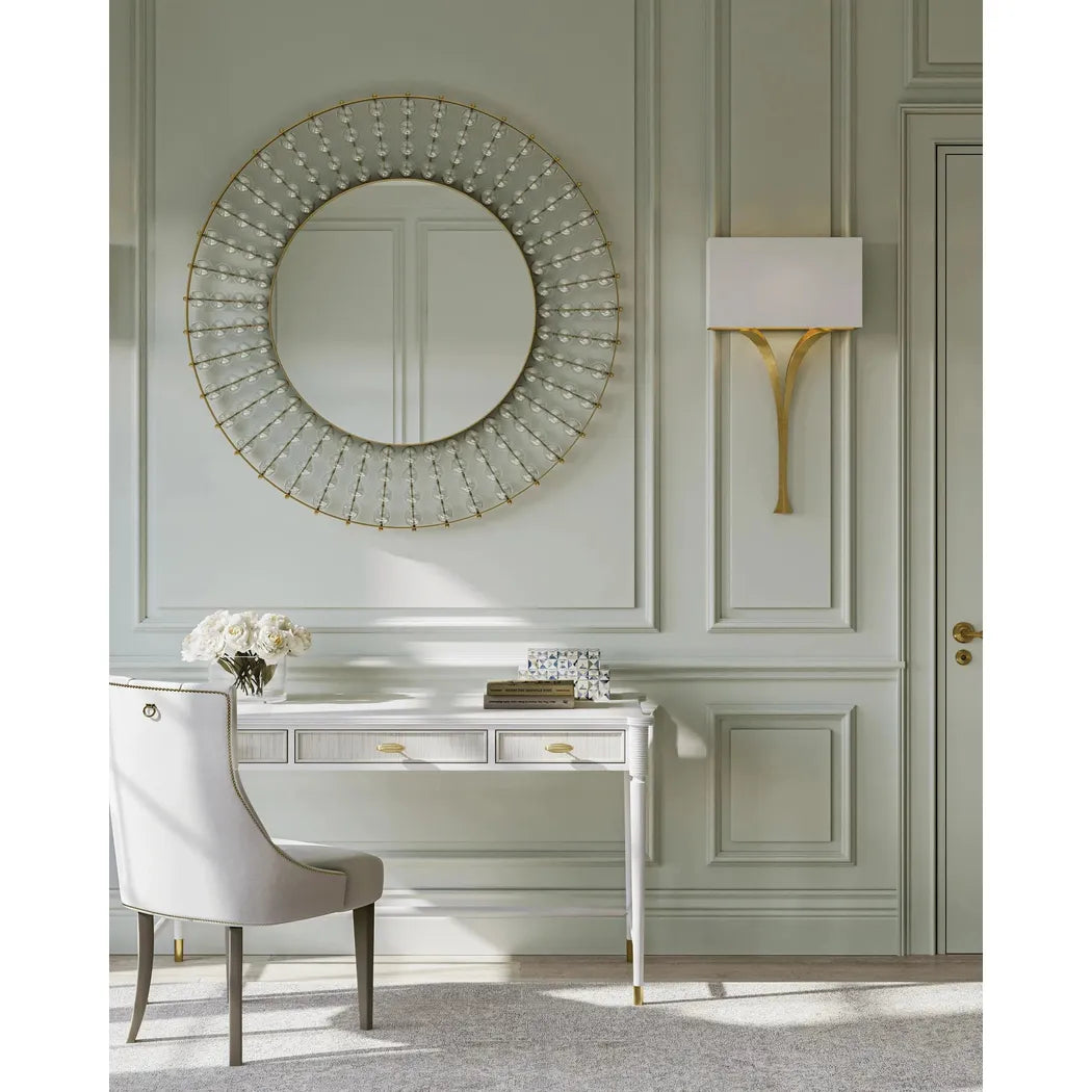 Gold Leaf Calais Mirror