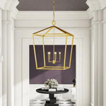 Gold Leaf Denison Gold Large Lantern