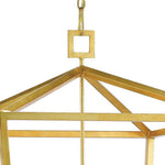 Gold Leaf Denison Gold Large Lantern