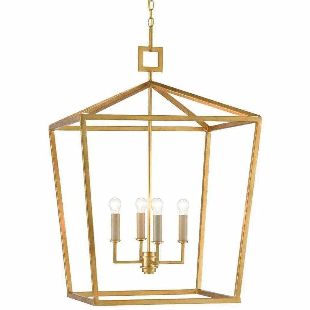 Gold Leaf Denison Gold Large Lantern