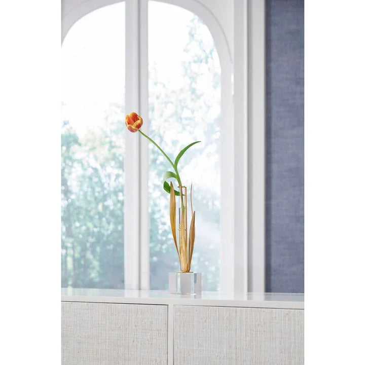 Gold Leaf Designed Unique Vase - LOOMLAN - Chelsea House - Vases & Jars