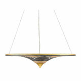 Gold Leaf Distressed Black Distressed White Canaan Chandelier Chandeliers LOOMLAN By Currey & Co