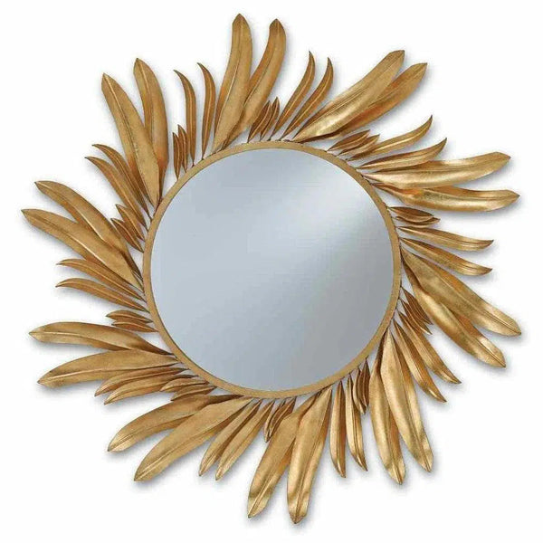 Gold Leaf Folium Mirror