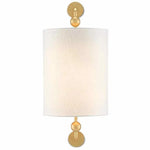 Gold Leaf Tavey Gold Wall Sconce