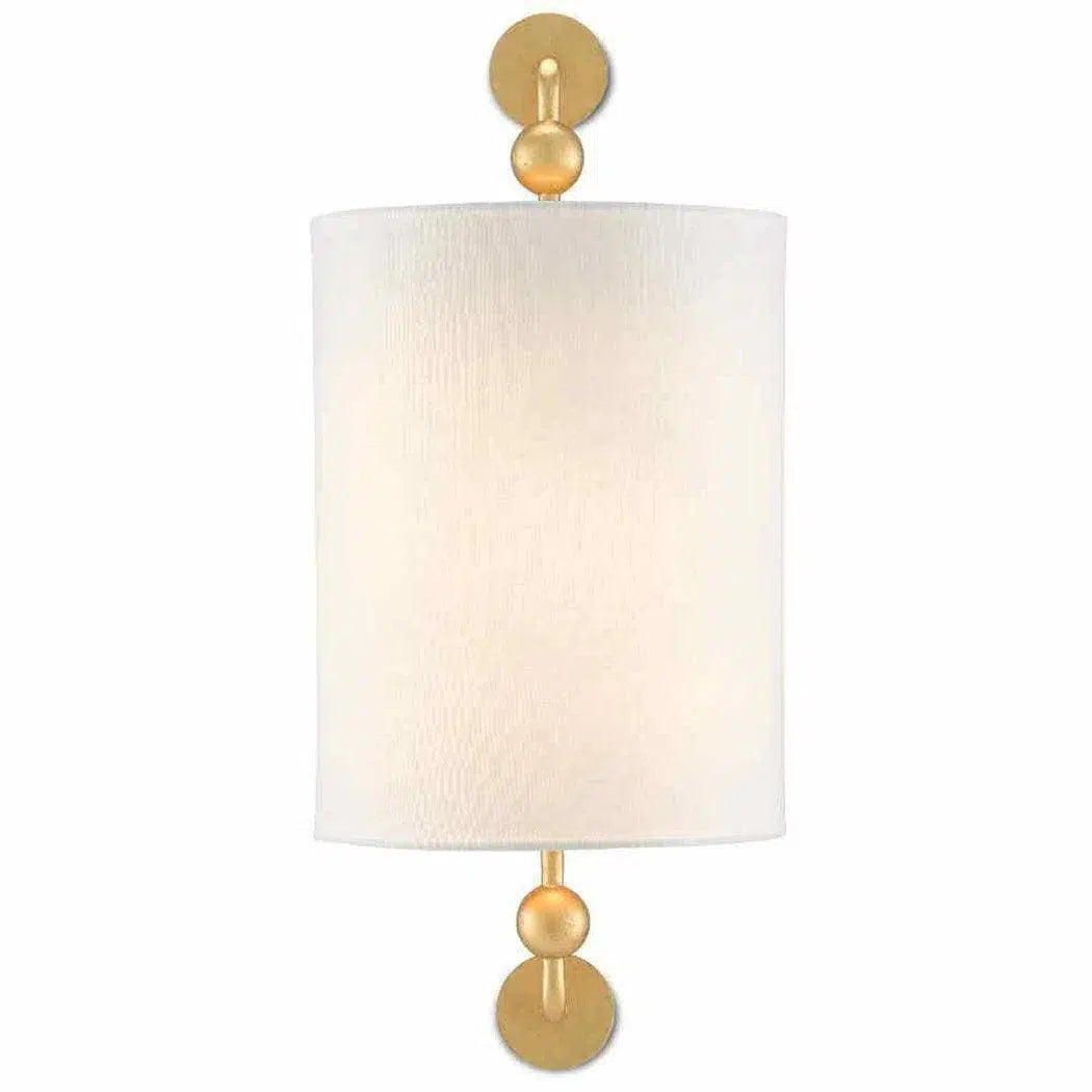 Gold Leaf Tavey Gold Wall Sconce