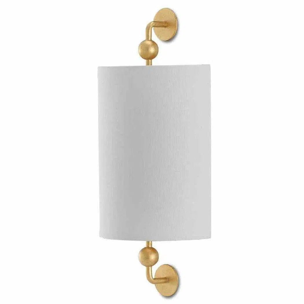 Gold Leaf Tavey Gold Wall Sconce