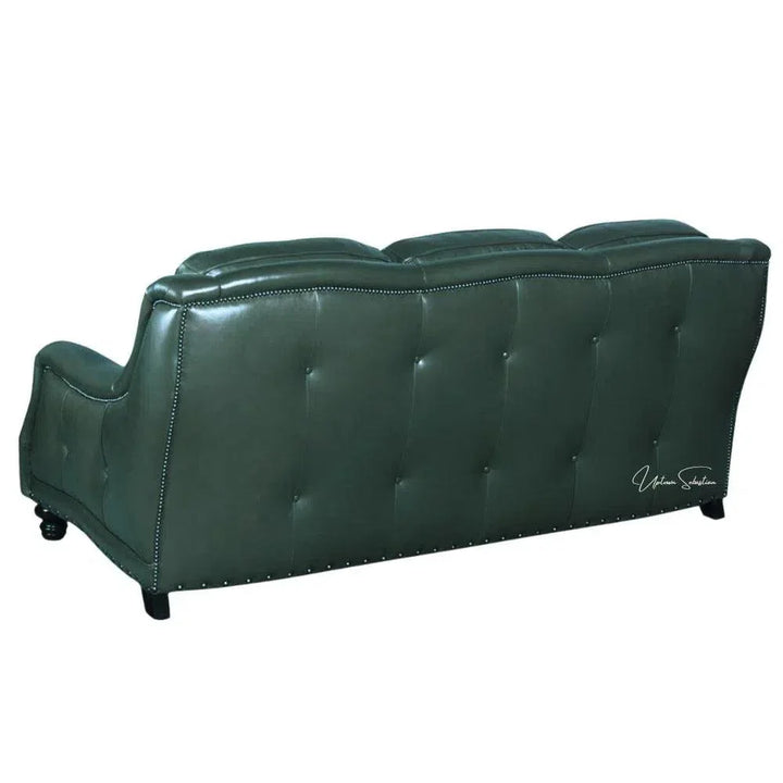 Goldberg 3 Seater Leather Couch Benchmade the USA - LOOMLAN - Uptown Sebastian - Sofas & Loveseats