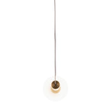 Golden Lighting Pendant Adeo Ceiling Lamp Brass Pendants LOOMLAN By Zuo Modern
