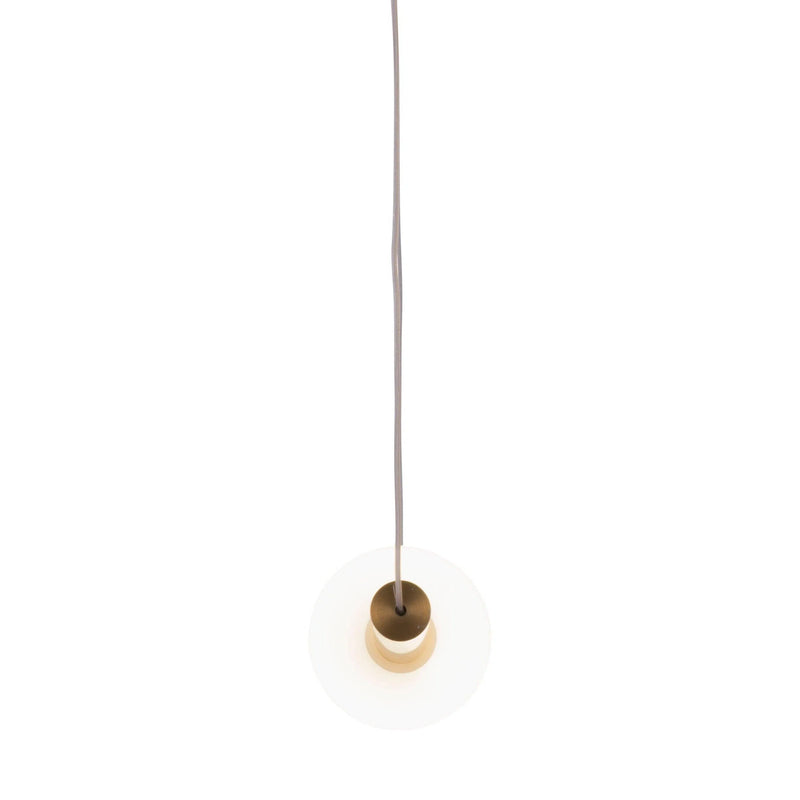 Golden Lighting Pendant Adeo Ceiling Lamp Brass Pendants LOOMLAN By Zuo Modern