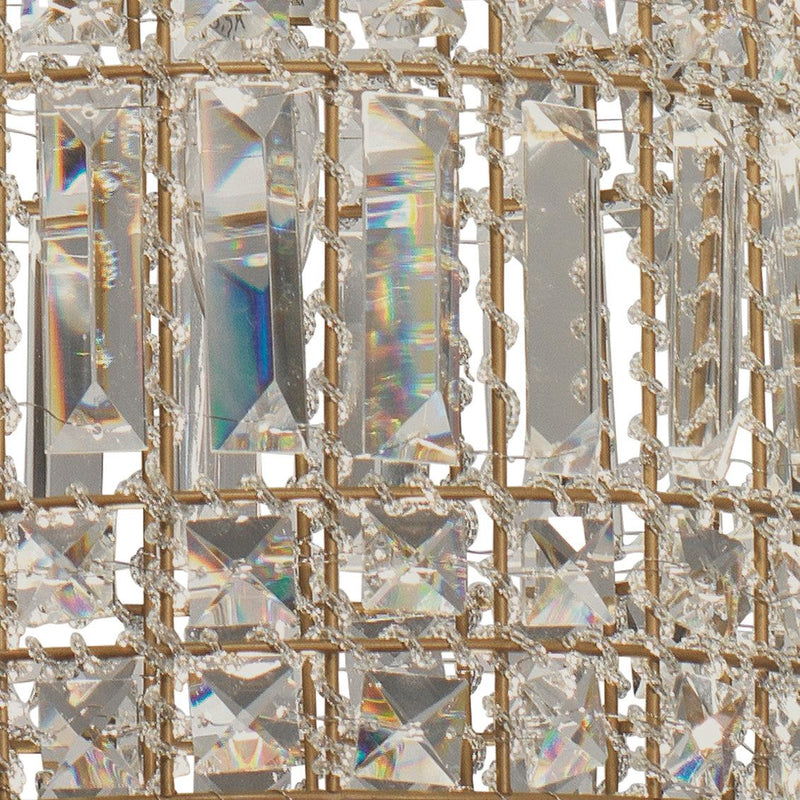 Golden Lighting Pendant Crystal Beads Over Island Pendant Pendants LOOMLAN By Jamie Young