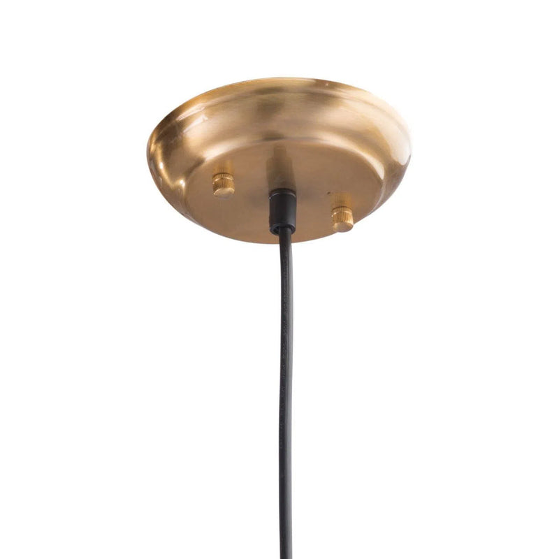 Golden Lighting Pendants Irenza Ceiling Lamp Brass Pendants LOOMLAN By Zuo Modern