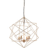 Golden Pendant Penta Ceiling Lamp Gold