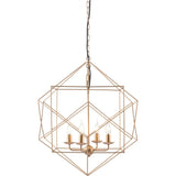 Golden Pendant Penta Ceiling Lamp Gold