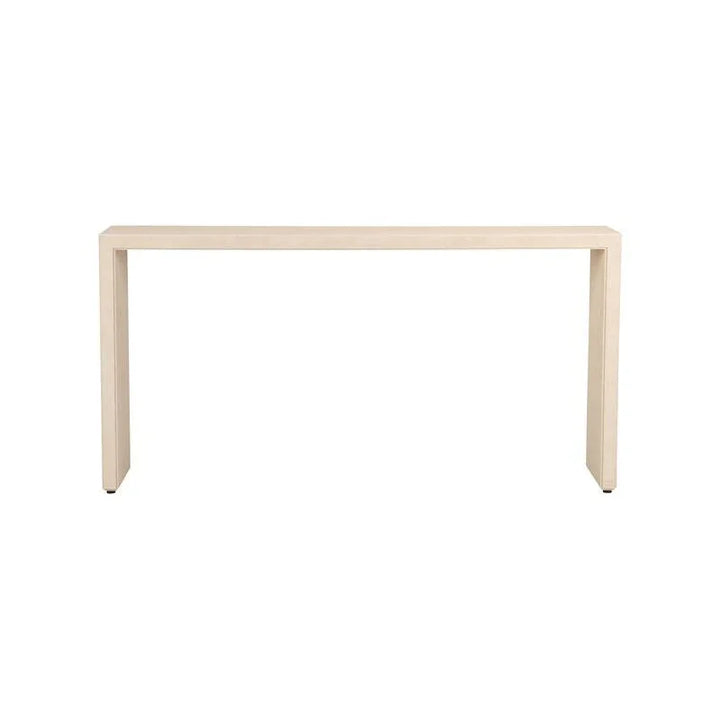 Goldsborough Shagreen Wrapped Rectangular Console Table - LOOMLAN - Chelsea House - Console Tables