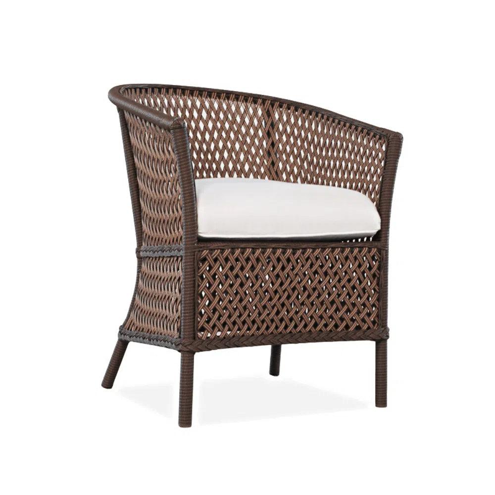 Grand Traverse Barrel Outdoor Dining Chair Sunbrella