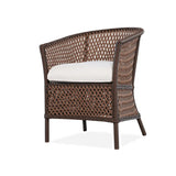 Grand Traverse Barrel Outdoor Dining Chair With Sunbrella Cushions Outdoor Dining Chairs LOOMLAN By Lloyd Flanders