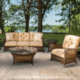 Grand Traverse Deep Sofa Set Lounge Chairs & Tables-Outdoor Lounge Sets-Lloyd Flanders-LOOMLAN