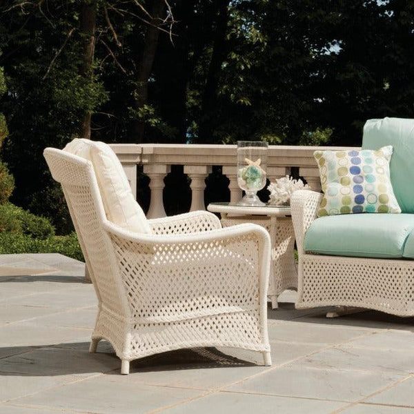 Grand Traverse Lounge Chair With Sunbrella Cushions Outdoor Accent Chairs LOOMLAN By Lloyd Flanders