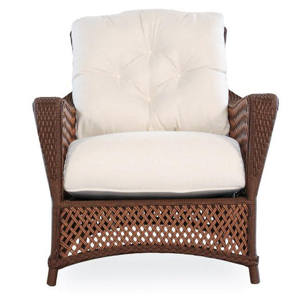 Grand Traverse Lounge Chair With Sunbrella Cushions Outdoor Accent Chairs LOOMLAN By Lloyd Flanders