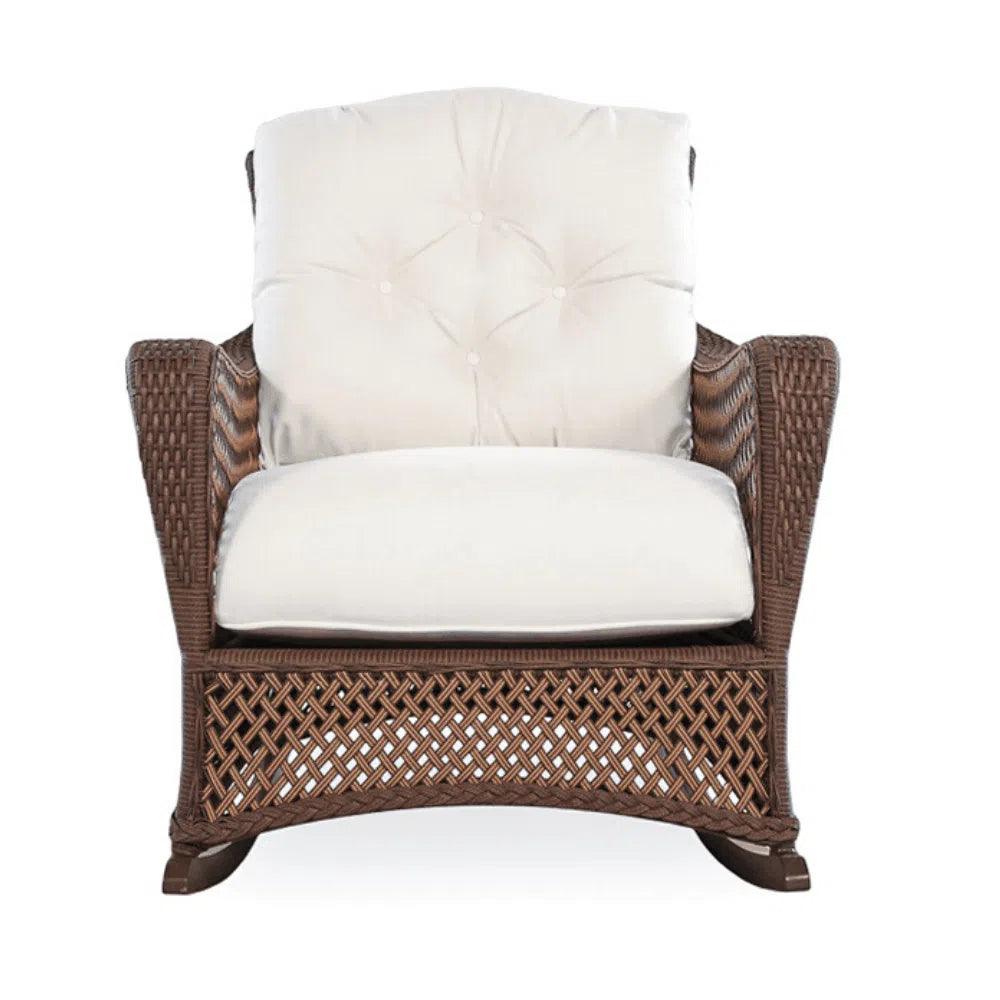 Grand Traverse Lounge Rocker Chair Sunbrella Cushions